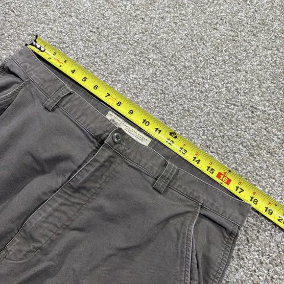 Vintage American Eagle Brown Cargo Pants Faded Y2k Essential Style Baggy 36/31 - Picture 6 of 12